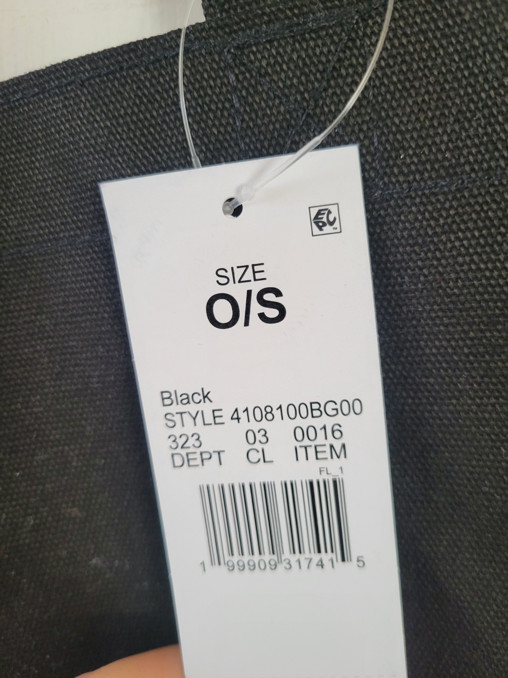 BTS Black Canvas Arirang Target Exlusive Tote Bag Limited Edition Rare NWT - Picture 3 of 4